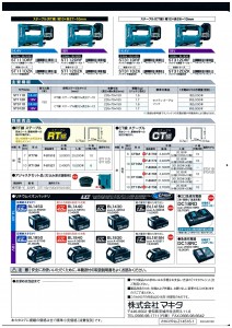 マキタ 充電式タッカ ST111D（RT線用14．4V） ST112D（RT線用18V） ST311D（CT線用14．4V ） ST312D